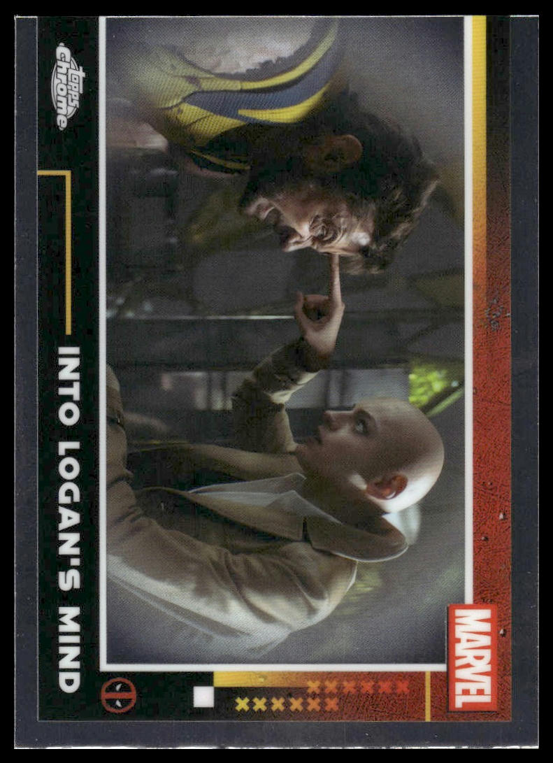2025 Topps Chrome Deadpool #88 Into Logan's Mind