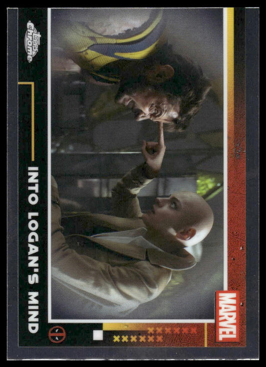 2025 Topps Chrome Deadpool #88 Into Logan's Mind