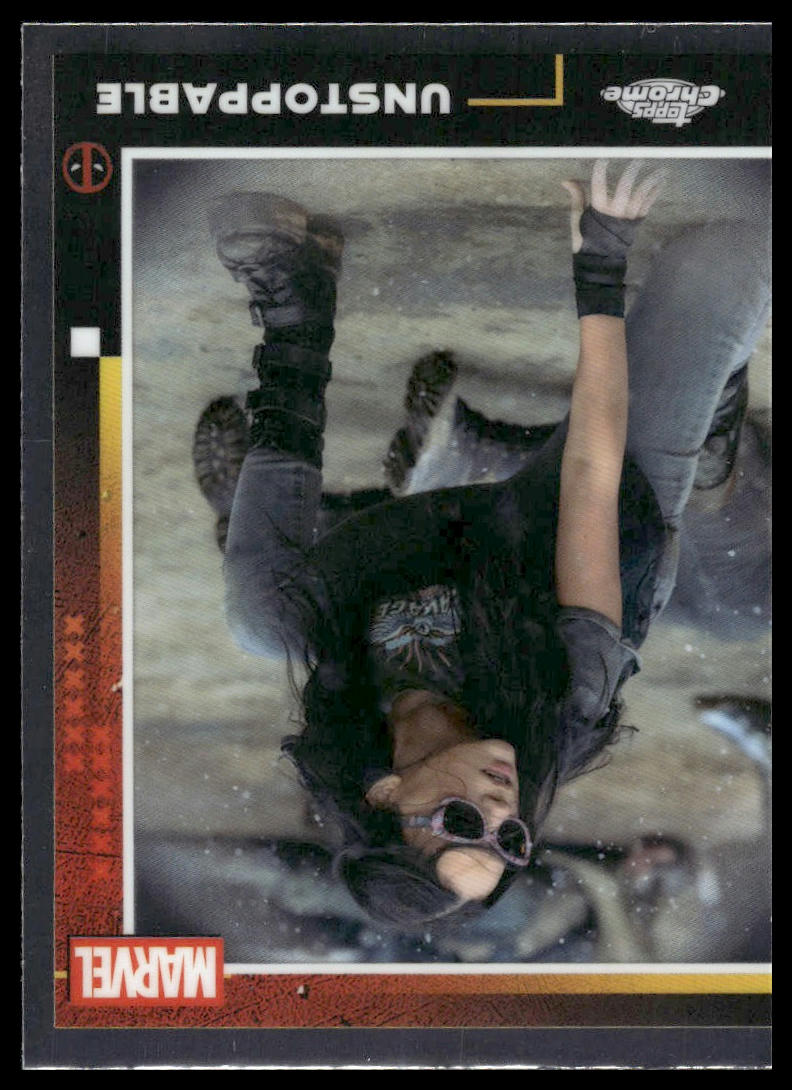 2025 Topps Chrome Deadpool #81 Unstoppable