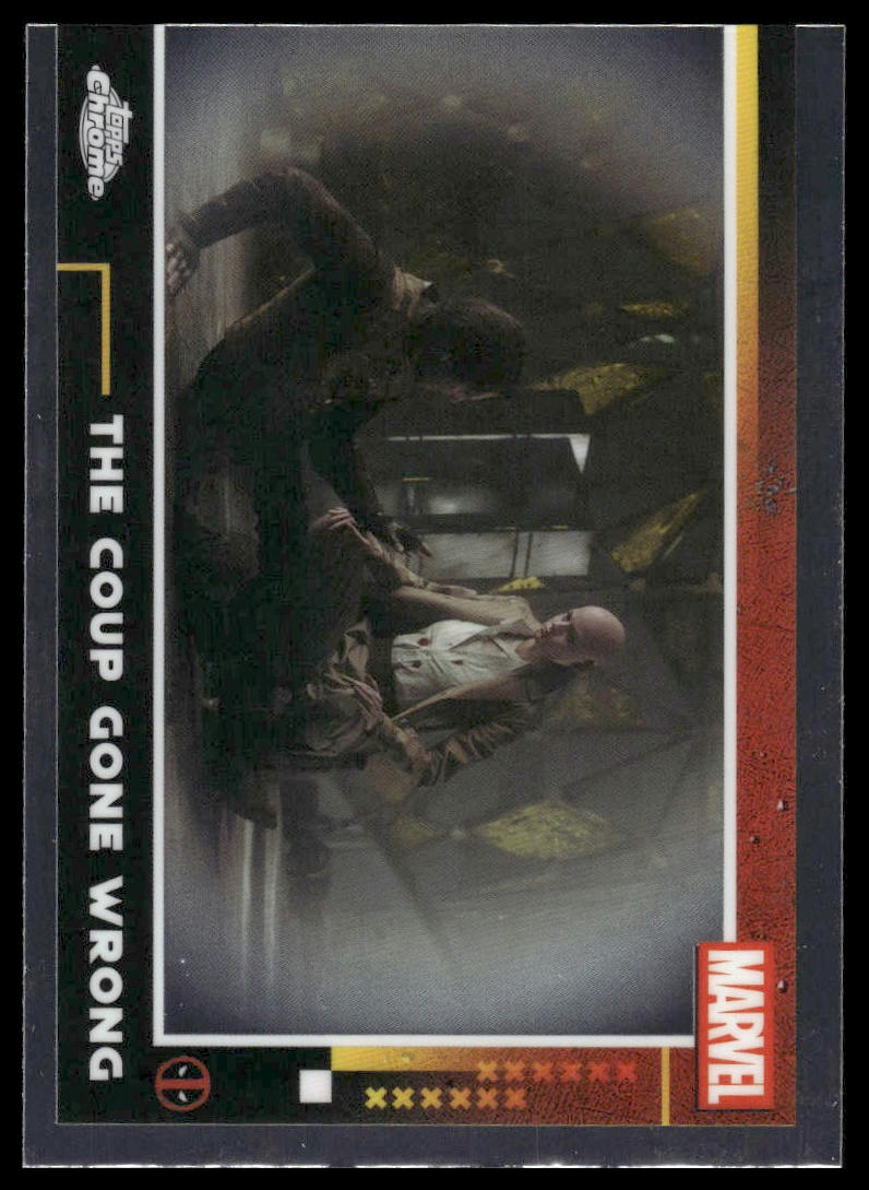 2025 Topps Chrome Deadpool #86 The Coup Gone Wrong