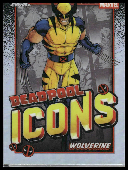 2025 Topps Chrome Deadpool #DI-10 Wolverine Deadpool Icons