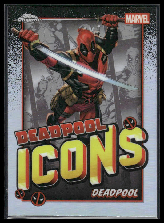 2025 Topps Chrome Deadpool #DI-1 Deadpool Deadpool Icons