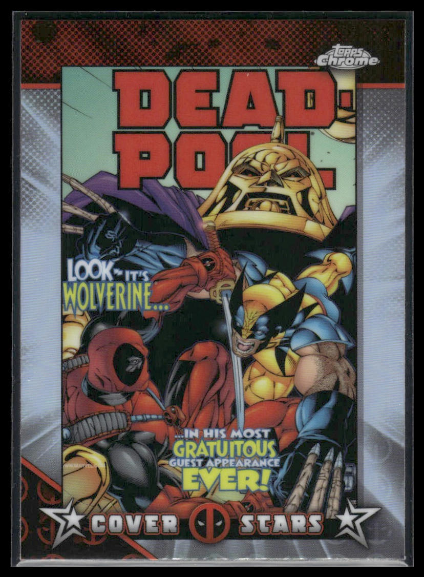 2025 Topps Chrome Deadpool #CS-2 Deadpool Cover Stars