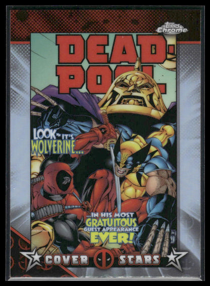 2025 Topps Chrome Deadpool #CS-2 Deadpool Cover Stars