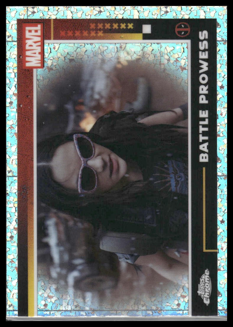 2025 Topps Chrome Deadpool #82 Battle Prowess
