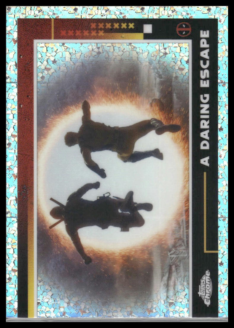 2025 Topps Chrome Deadpool #90 A Daring Escape