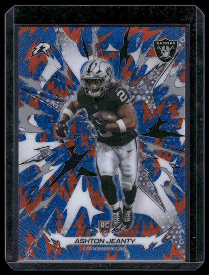 2025 Topps Resurgence Football #149 Ashton Jeanty Red White Blue Disco