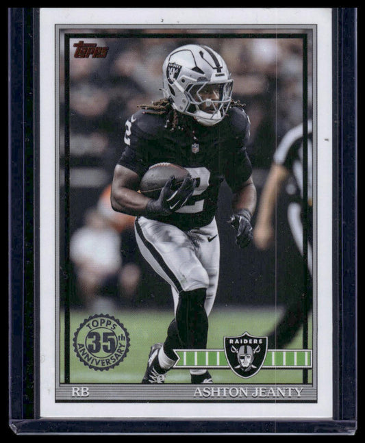 2026 Topps Football #91TF-27 Ashton Jeanty 1991 Topps Football 35th Anniversary