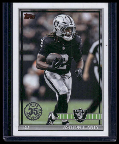 2026 Topps Football #91TF-27 Ashton Jeanty 1991 Topps Football 35th Anniversary