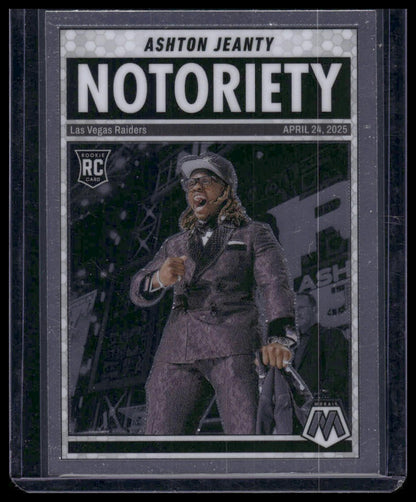 2025 Panini Mosaic Football #18 Ashton Jeanty Notoriety