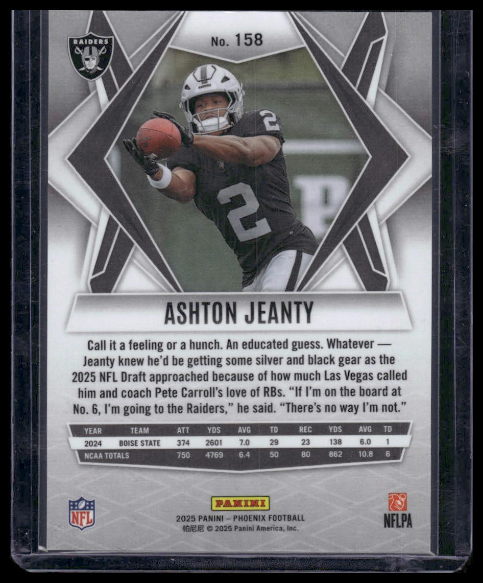 2025 Panini Phoenix Football #158 Ashton Jeanty