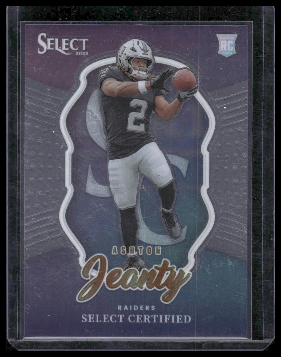 2025 Panini Select Football #4 Ashton Jeanty Select Certified