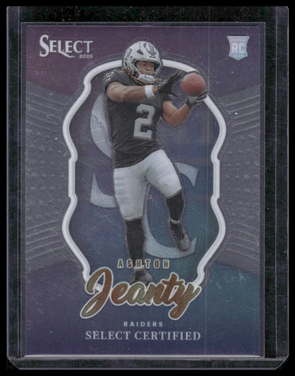 2025 Panini Select Football #4 Ashton Jeanty Select Certified