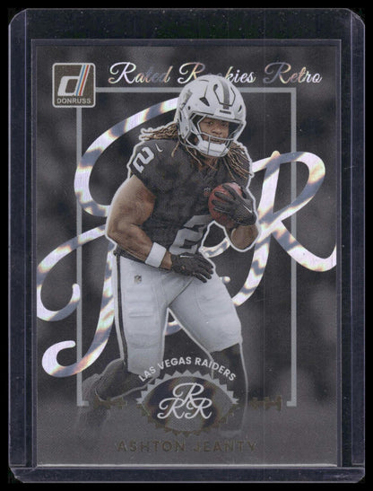2025 Panini Donruss Football #10 Ashton Jeanty Rated Rookies Retro