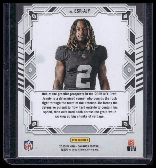 2025 Panini Donruss Football #ESR-AJY Ashton Jeanty Elite Series Rookies