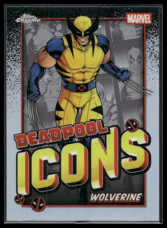 2025 Topps Chrome Marvel Deadpool #DI-10 Wolverine Deadpool Icons