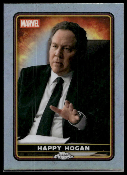 2025 Topps Chrome Marvel Deadpool #29 Happy Hogan Refractor