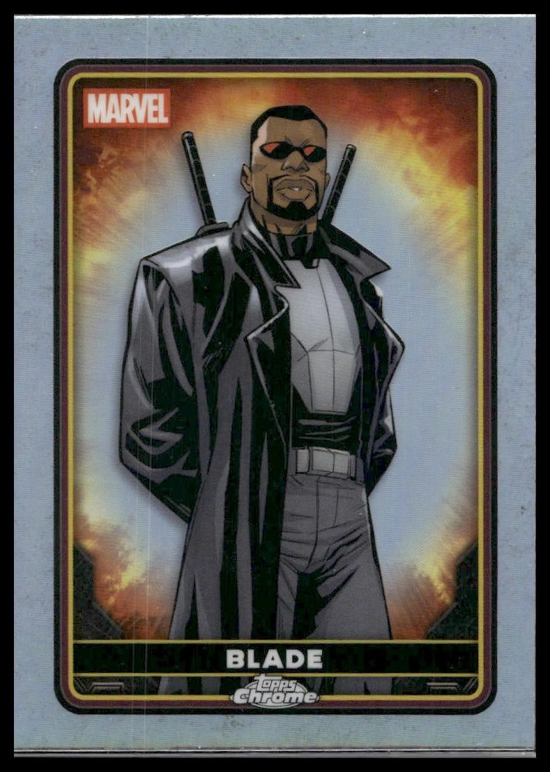 2025 Topps Chrome Marvel Deadpool #18 Blade Refractor