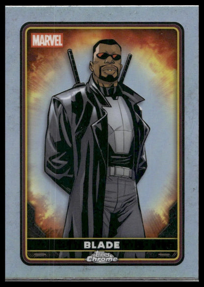 2025 Topps Chrome Marvel Deadpool #18 Blade Refractor