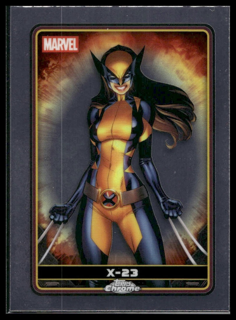 2025 Topps Chrome Marvel Deadpool #15 X-23