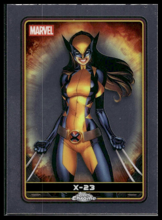2025 Topps Chrome Marvel Deadpool #15 X-23