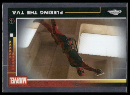 2025 Topps Chrome Marvel Deadpool #63 Fleeing the TVA