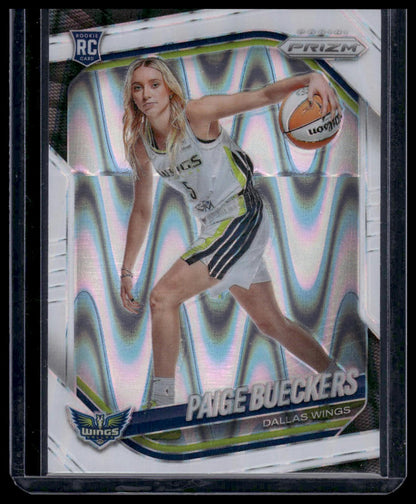 2025 Panini Prizm WNBA #147 Paige Bueckers Rookie Variation Silver