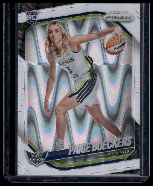 2025 Panini Prizm WNBA #147 Paige Bueckers Rookie Variation Silver