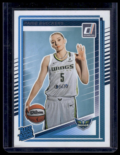 2025 Panini Donruss WNBA #86 Paige Bueckers Rated Rookie