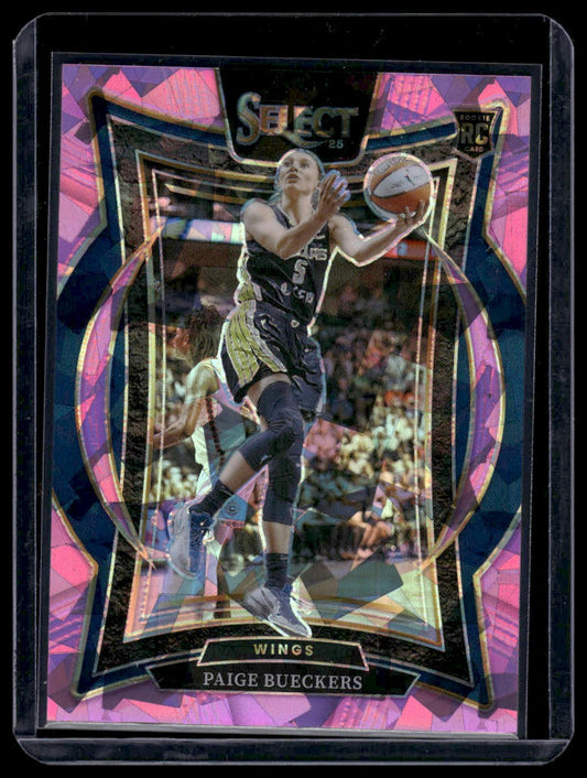 2025 Panini Select WNBA #25 Paige Bueckers Pink Ice