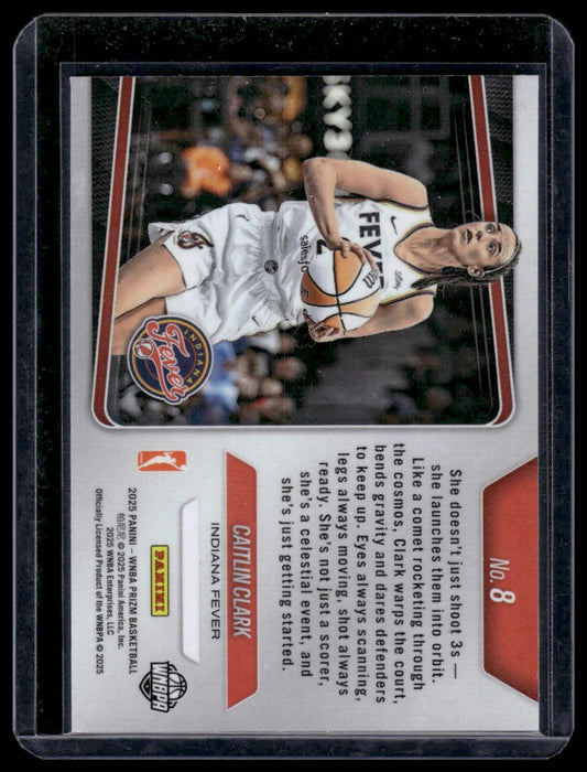 2025 Panini Prizm WNBA #8 Caitlin Clark Top Tier