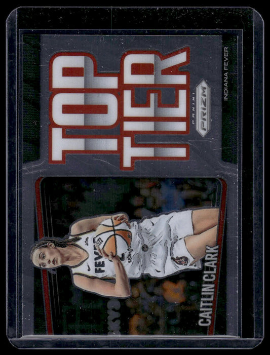 2025 Panini Prizm WNBA #8 Caitlin Clark Top Tier