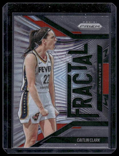 2025 Panini Prizm WNBA #4 Caitlin Clark Fractal