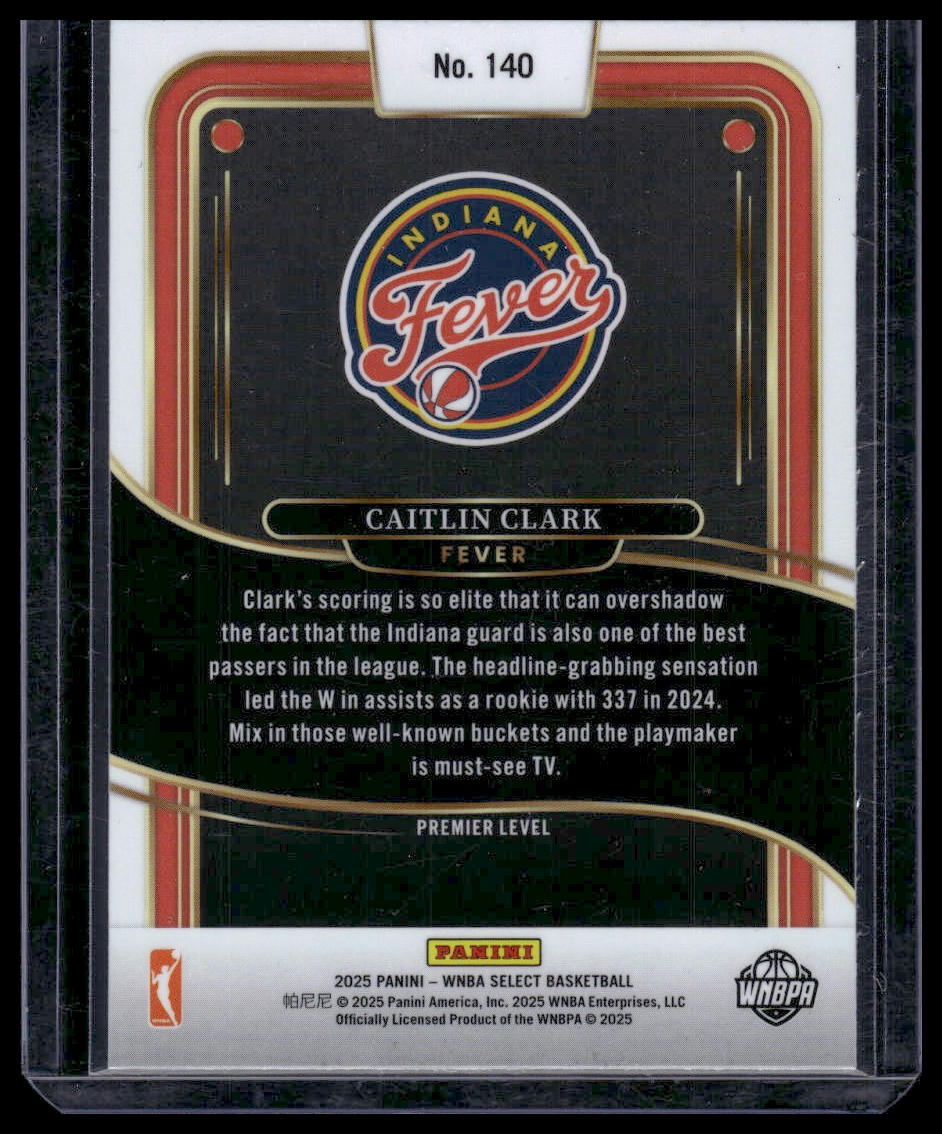 2025 Panini Select WNBA #140 Caitlin Clark