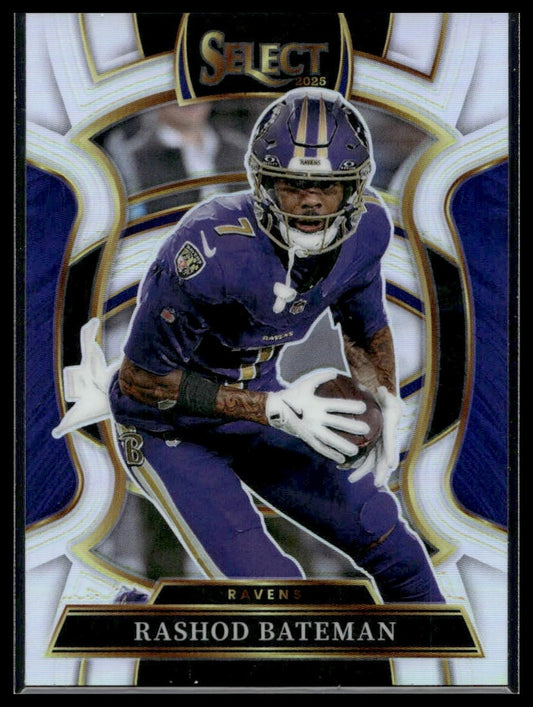 2025 Panini Select Football #62 Rashod Bateman Silver