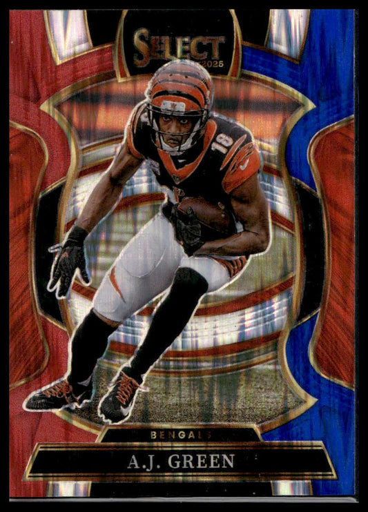 2025 Panini Select Football #99 A.J. Green Tri-Color