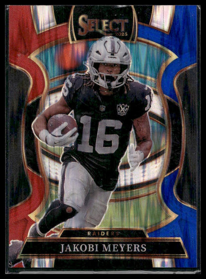 2025 Panini Select Football #5 Jakobi Meyers Tri-Color