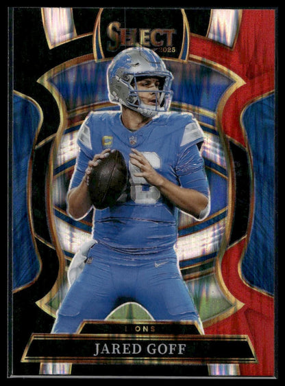 2025 Panini Select Football #69 Jared Goff Tri-Color