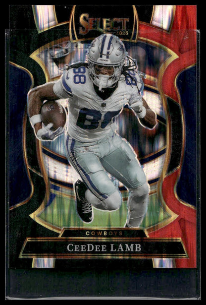 2025 Panini Select Football #98 CeeDee Lamb Tri-Color