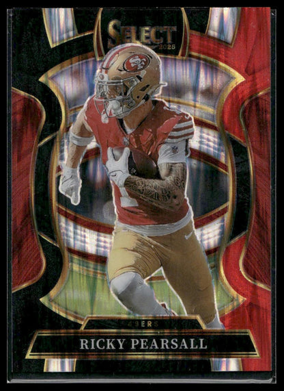 2025 Panini Select Football #16 Ricky Pearsall Silver