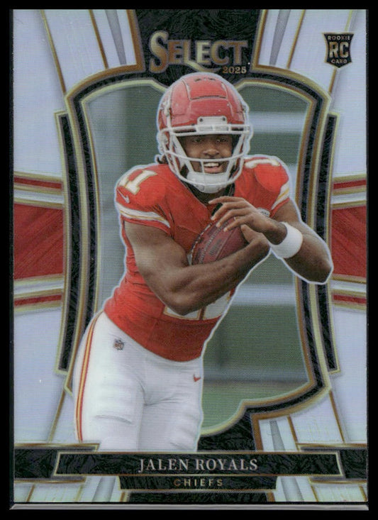 2025 Panini Select Football #108 Jalen Royals Silver
