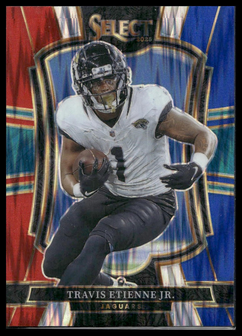 2025 Panini Select Football #130 Travis Etienne Jr. Tri-Color