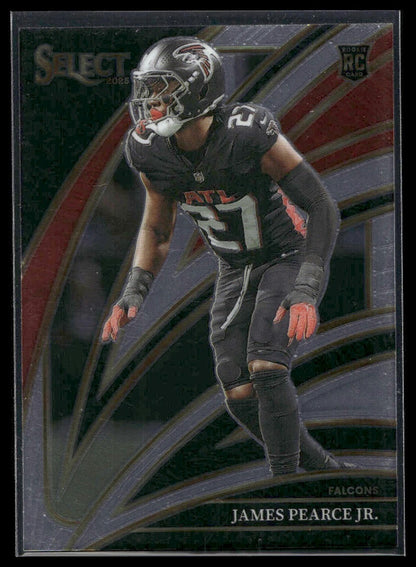 2025 Panini Select Football #247 James Pearce Jr. Base (no Prizm)