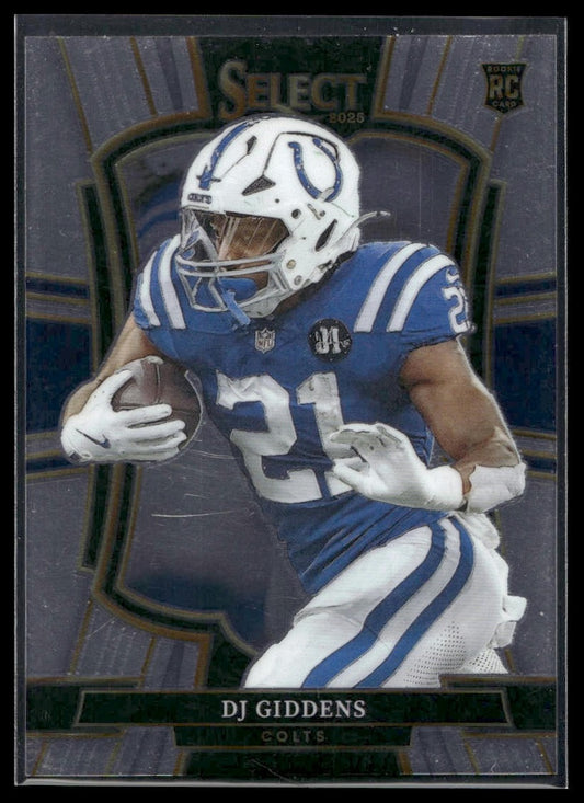 2025 Panini Select Football #131 DJ Giddens Base (no Prizm)