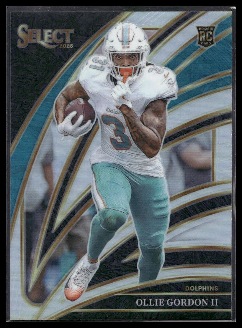 2025 Panini Select Football #281 Ollie Gordon II Silver
