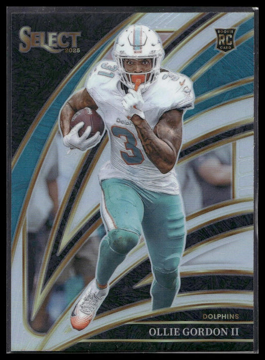 2025 Panini Select Football #281 Ollie Gordon II Silver