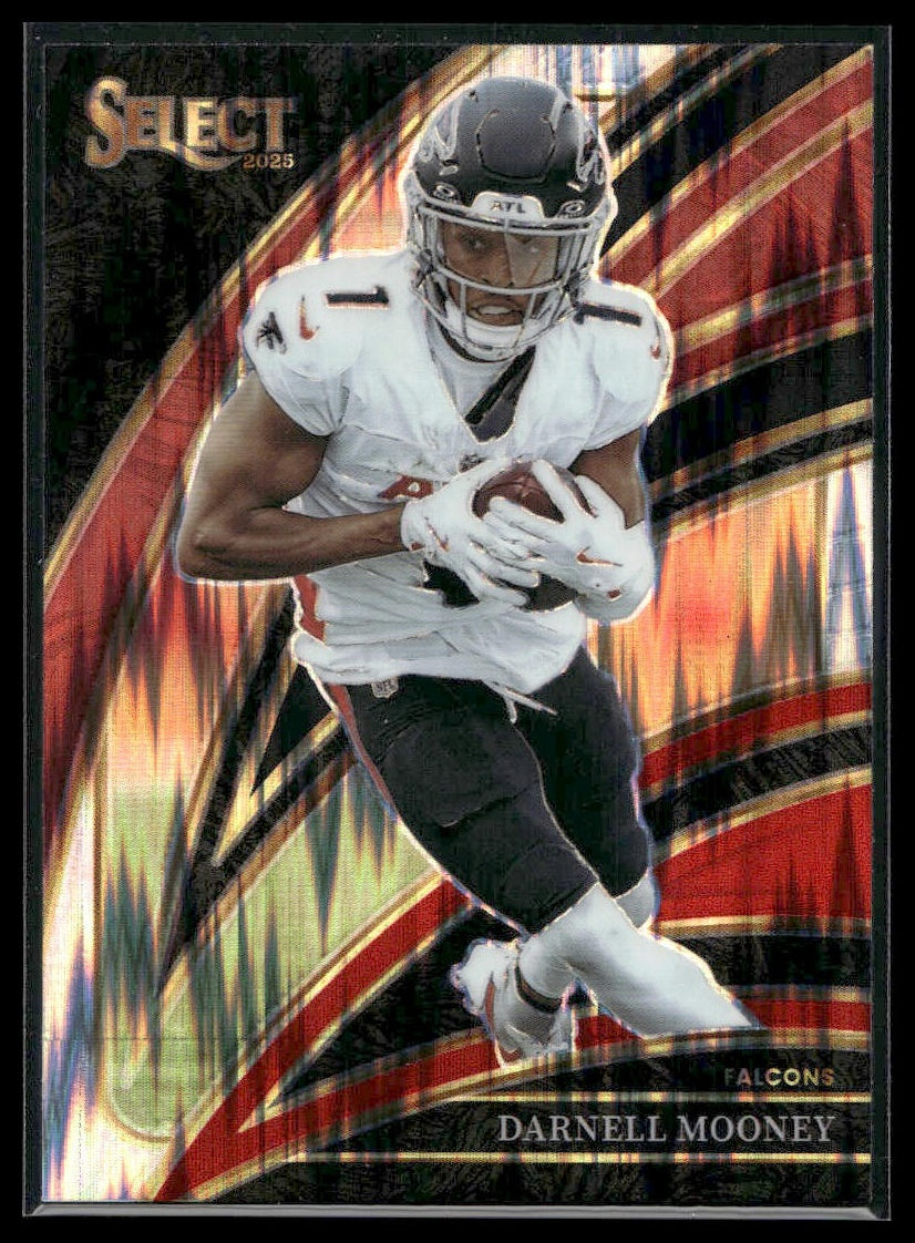 2025 Panini Select Football #246 Darnell Mooney Copper Shock Prizm