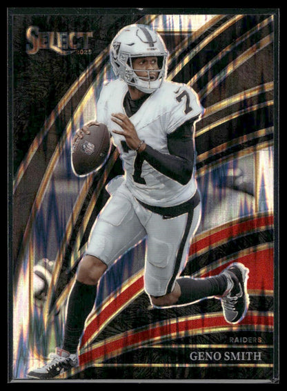 2025 Panini Select Football #205 Geno Smith Copper Shock Prizm