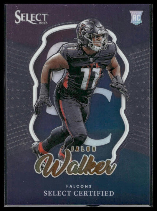 2025 Panini Select Football #9 Jalon Walker