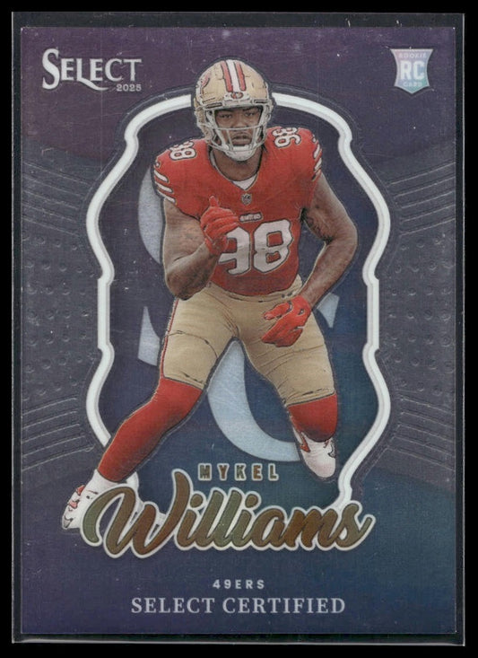 2025 Panini Select Football #7 Mykel Williams